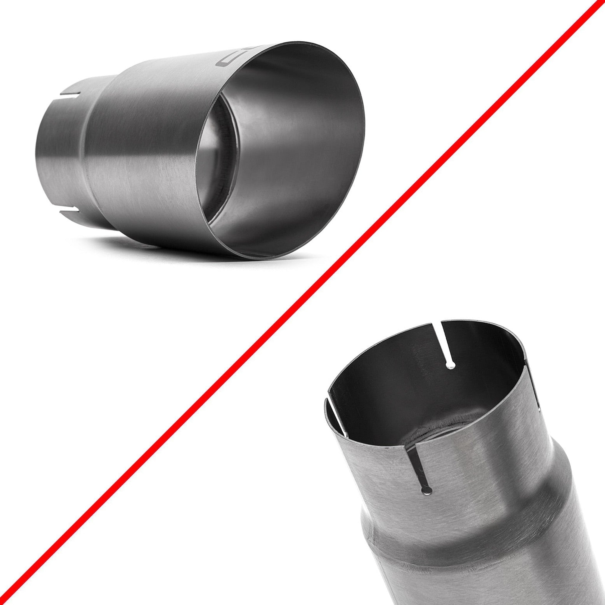 Cobb Exhaust Tip Kit Replacement Brushed Titanium Subaru WRX / STI 2002-2007 | 512140-NB