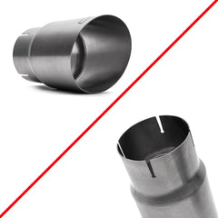 Cobb Exhaust Tip Kit Replacement Brushed Titanium Subaru WRX / STI 2002-2007 | 512140-NB