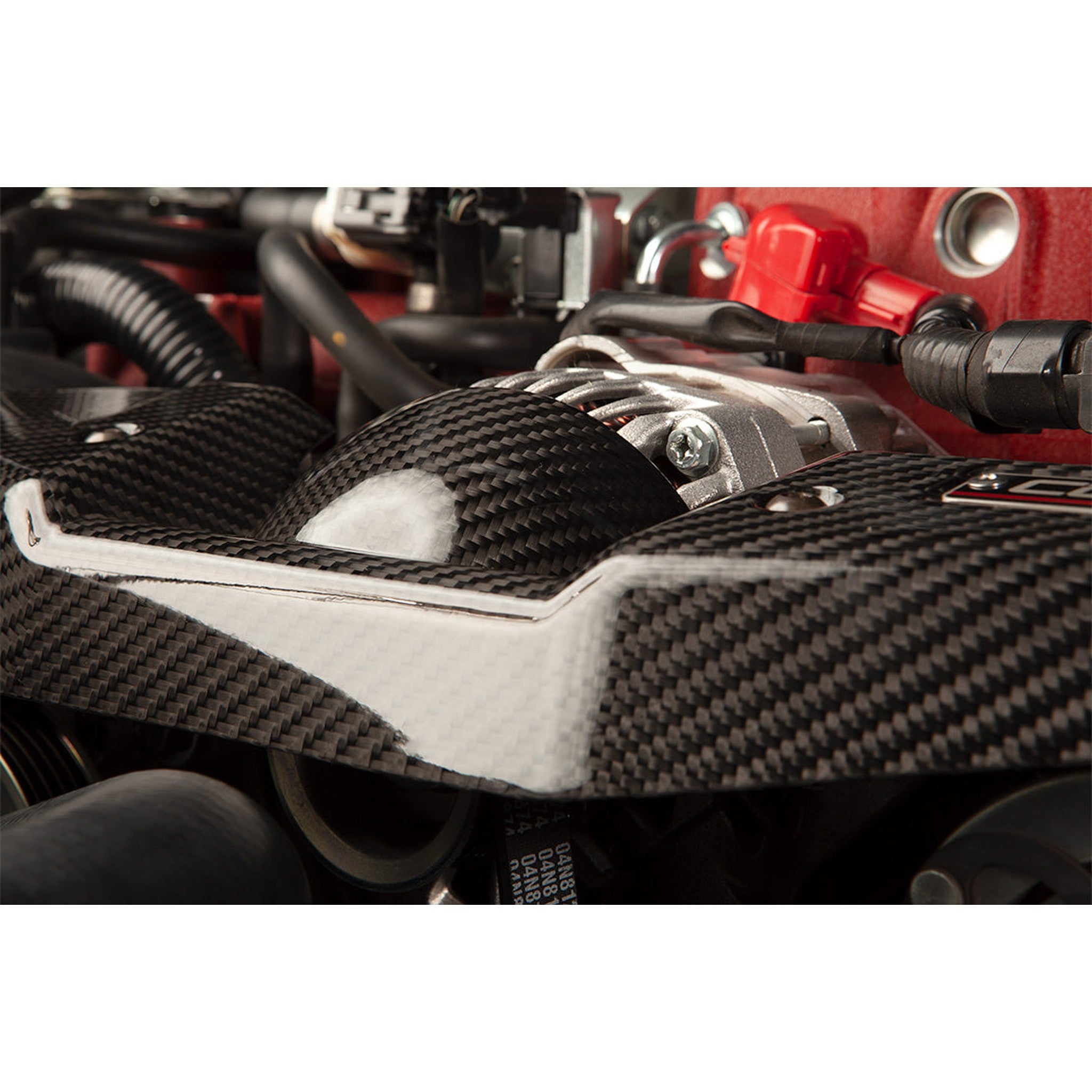 Cobb Redline Carbon Fiber Alternator Cover Gloss Finish Subaru STI 2008-2021 / WRX 2008-2014 | 422600