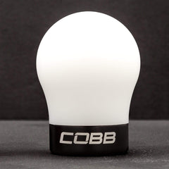 Cobb Shift Knob White/Black 2010-2021 Volkswagen GTI / 2016-2019 Golf R | 2V1350-W-BK