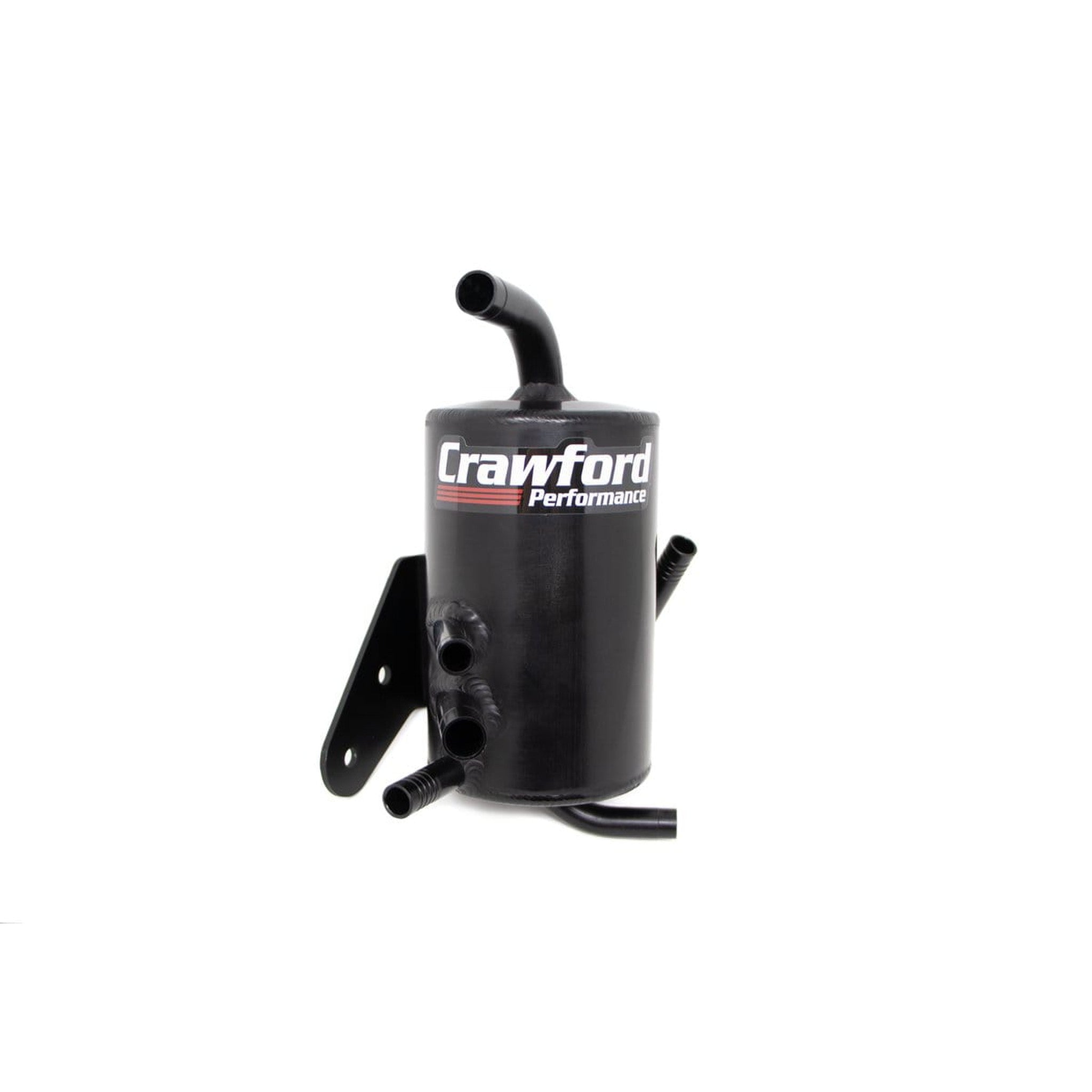 Crawford Air Oil Separator Kit - Single Chamber (V2): 08-14 WRX, 08+ STI, 05-09 LGT, 07-09 OXT, 07-13 FXT with Stock Location Turbo