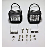 Crawford Hood Light Combo Kit (Wiring Harness, 2 Lights, & 2 Brackets) - 18+ Crosstrek, 17+ Impreza
