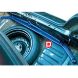 Cusco Rear Trunk Power Brace Subaru WRX / STI 2002-2007
