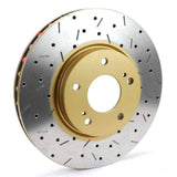 DBA Rear Drilled & Slotted 4000 T3 Series Brake Rotor Subaru WRX 08-21 / Forester 09-13 | 42659XS-10