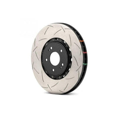 DBA Slotted 5000 2-piece Series Front Rotor Black Hat 2018-2021 Subaru STI | 52030BLKS