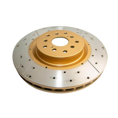 DBA Street Series Drilled & Slotted Front Rotor Subaru STI 04-17 / WRX 08-14 w/Brembo Swap | 654X-10
