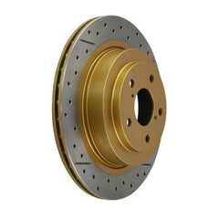 DBA Street Series T2 Rear Drilled & Slotted Rotor 06-07 Subaru WRX / 05-09 Legacy GT | 653X