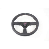 DND Performance Perforated Leather Touring Steering Wheel - Grey