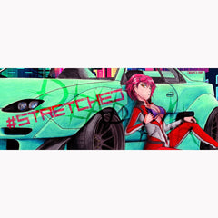 Dead Mr. Art #STRETCHED Sticker