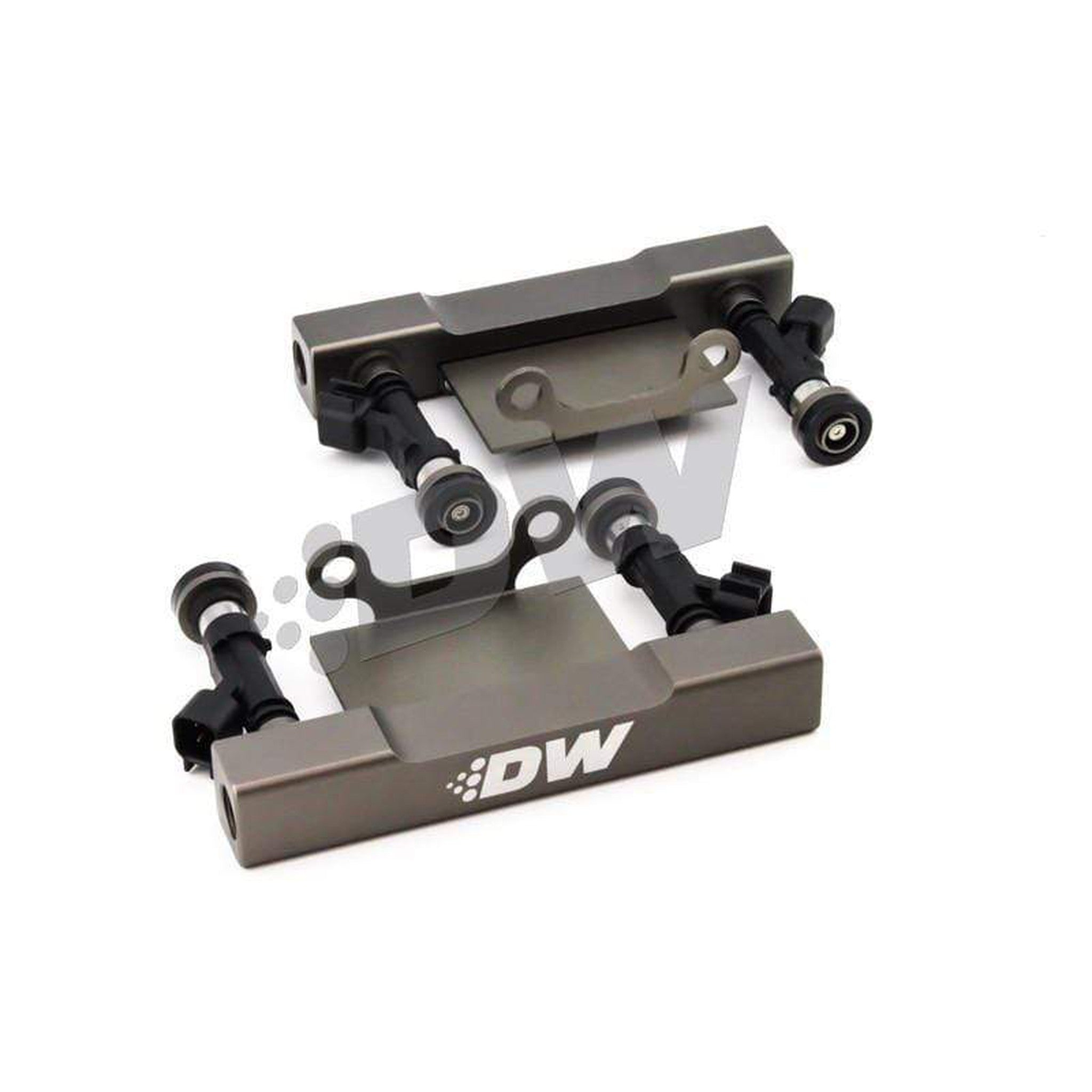 DeatschWerks Fuel Injectors 1200cc w/Top Feed Conversion Fuel Rails 2004-2006 STI / 2005-2006 Legacy GT