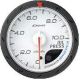 Defi-Link Meter Advance CR 52mm White Oil Pressure Gauge