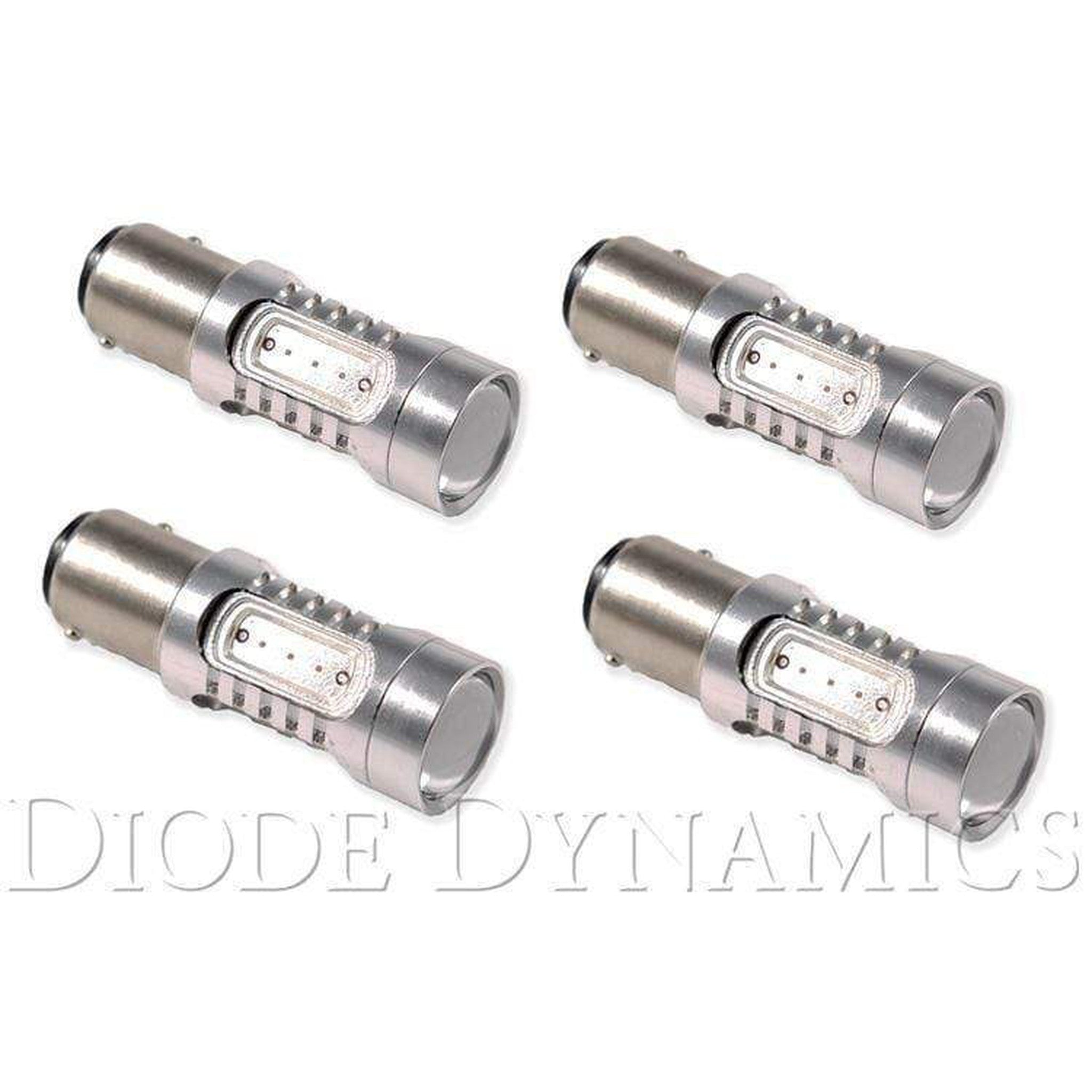 Diode Dynamics 1157 LED Bulb HP11 LED Red Four
