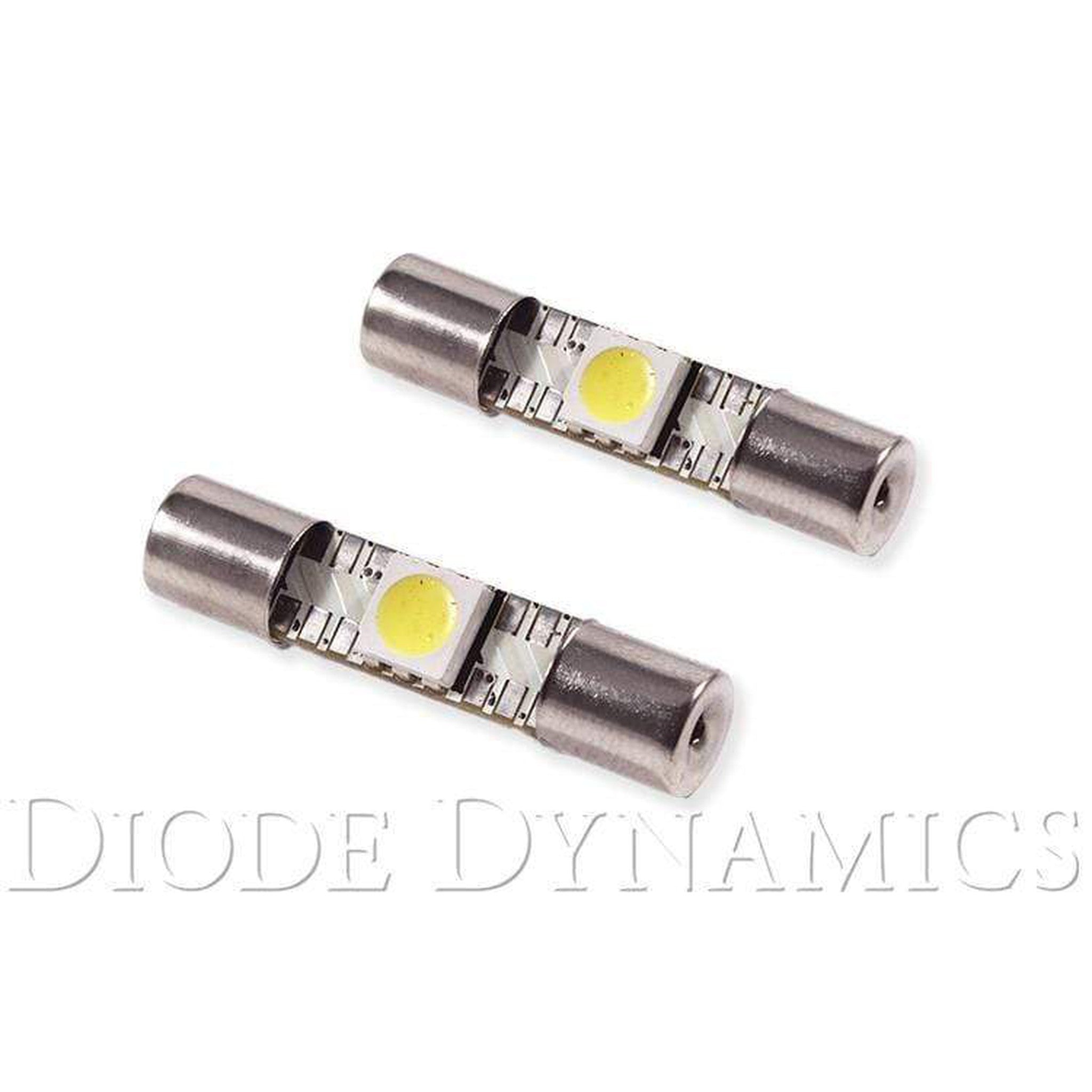 Diode Dynamics 28mm SMF1 LED Bulb Red Pair