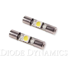 Diode Dynamics 28mm SMF1 LED Bulb Red Pair