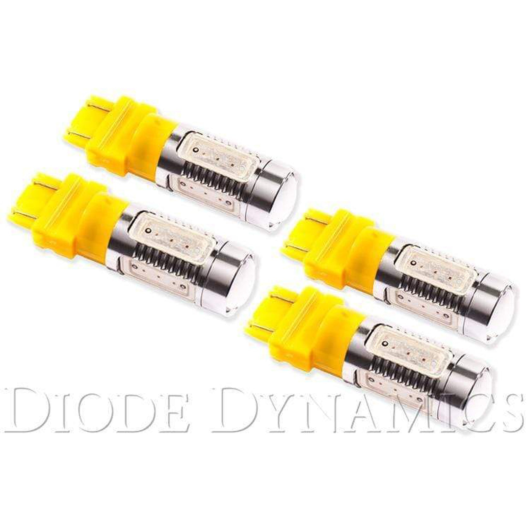Diode Dynamics 3157 LED Bulb HP11 LED Amber Set of 4
