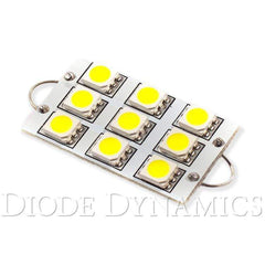 Diode Dynamics 44mm SML9 LED Bulb Red Single