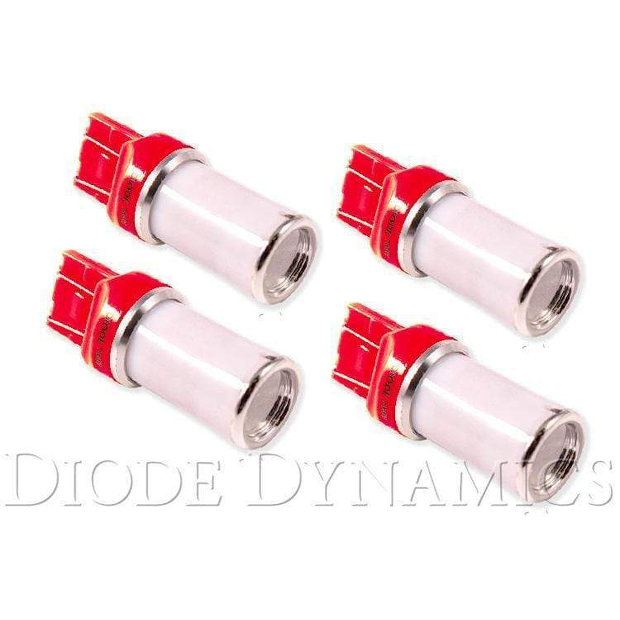 Diode Dynamics 7443 LED Bulb HP48 LED Red Set of 4