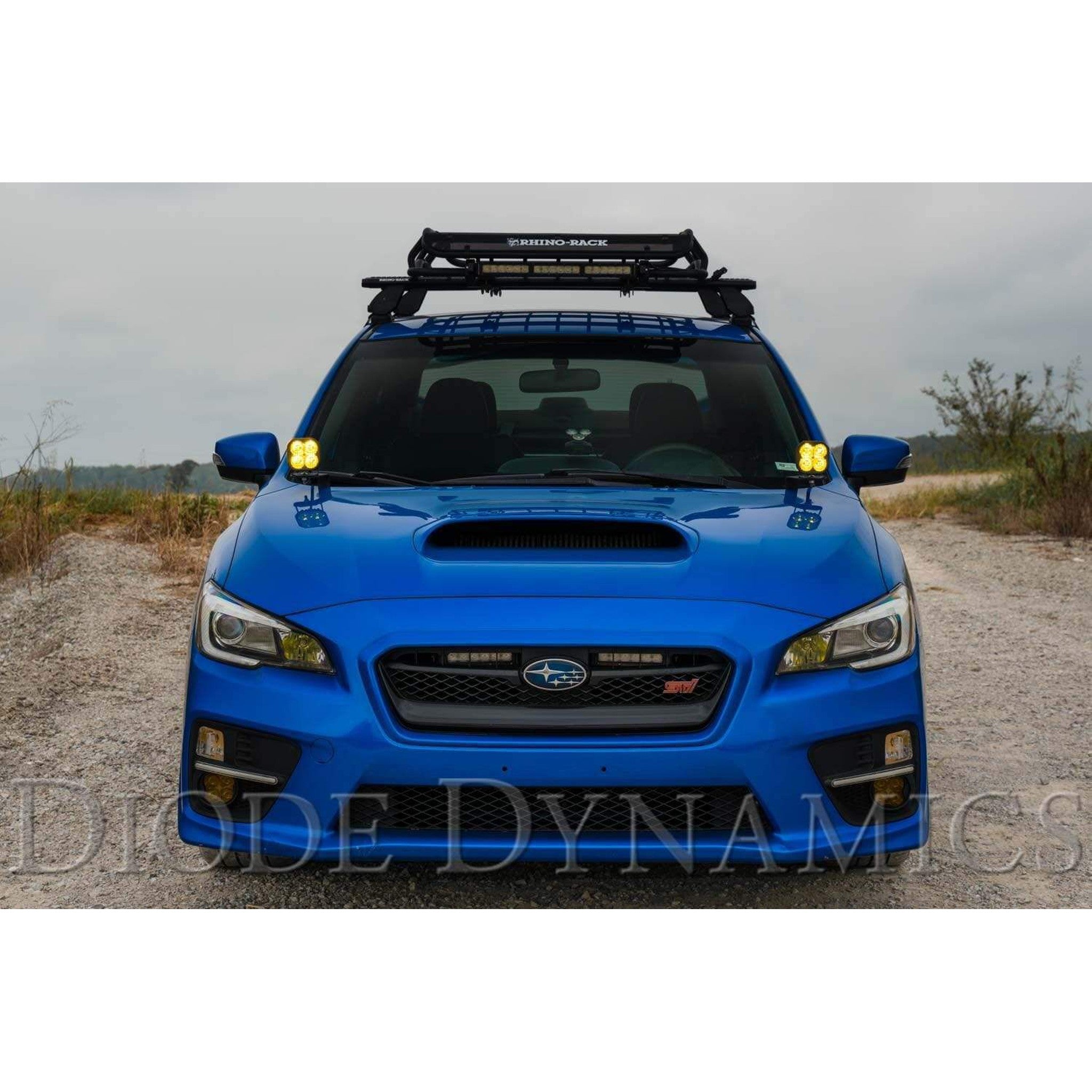 Diode Dynamics SS3 LED Ditch Light Kit Subaru WRX / STI 2015-2020 DD6124P Worklight SS3 Sport Yellow Driving Standard (pair) | DD6613