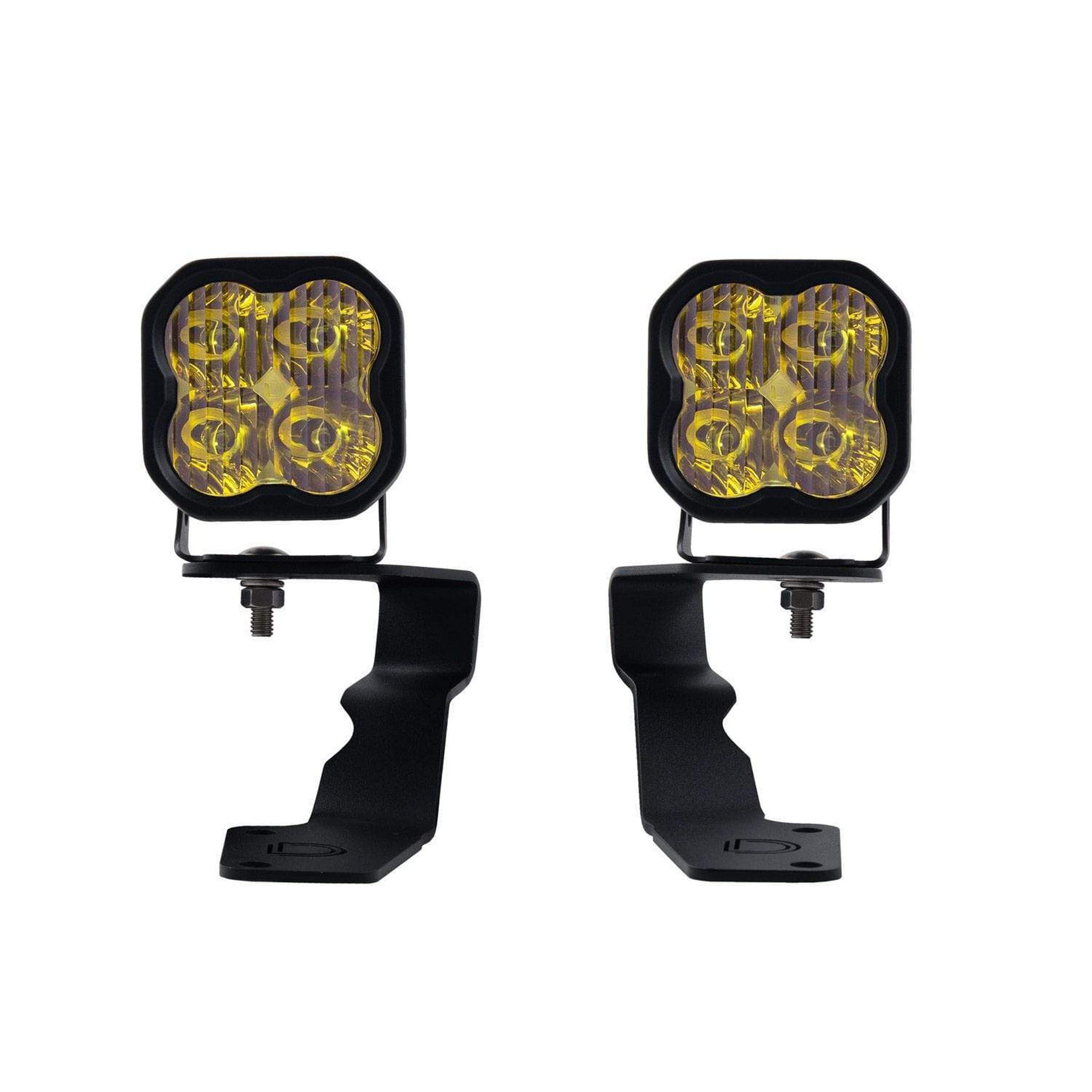 Diode Dynamics SS3 LED Ditch Light Kit Subaru WRX / STI 2015-2020 DD6124P Worklight SS3 Sport Yellow Driving Standard (pair) | DD6613