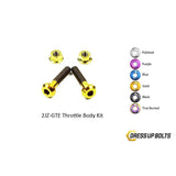 Dress Up Bolts 2JZ-GTE Titanium Throttle Body Kit