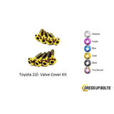 Dress Up Bolts 2JZ-GTE Titanium Valve Cover Kit
