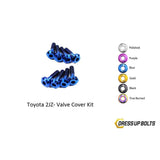 Dress Up Bolts 2JZ-GTE Titanium Valve Cover Kit