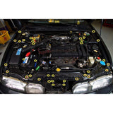 Dress Up Bolts Acura Integra DA (1989-1993) Titanium Full Engine Bay Kit