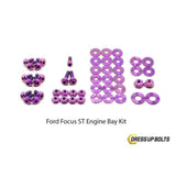 Dress Up Bolts Ford Focus ST (2011-2014) Titanium Dress Up Bolt Engine Bay Kits