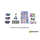 Dress Up Bolts Ford Focus ST (2011-2014) Titanium Dress Up Bolt Engine Bay Kits