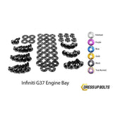 Dress Up Bolts Infiniti G37 Coupe and Sedan (2008-2013) V36 Titanium Engine Bay Kit