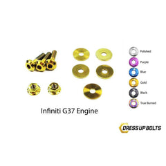 Dress Up Bolts Infiniti G37 Coupe and Sedan (2008-2013) V36 Titanium Engine Kit