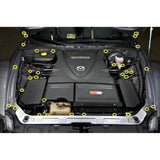 Dress Up Bolts Mazda RX-8 FE (2003-2012) Titanium Engine Bay Kit