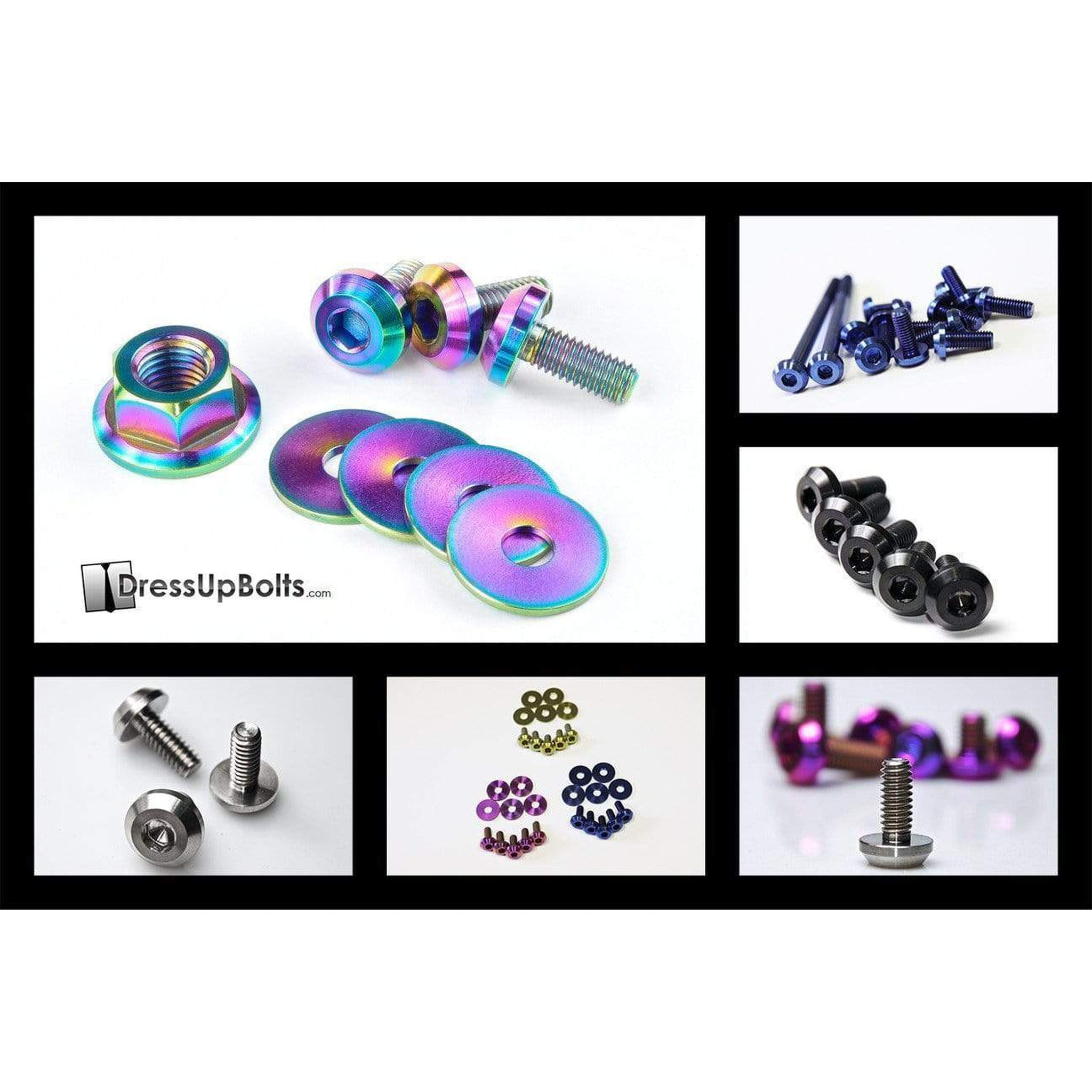 Dress Up Bolts Nissan 370Z (2009-2019) Z34 Titanium Engine
