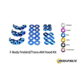 Dress Up Bolts Pontiac Firebird/Trans Am (1998-2002) F-Body Titanium Hood Kit