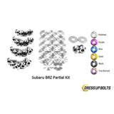 Dress Up Bolts Subaru BRZ (2013-2020) Titanium Partial Engine Bay Kit