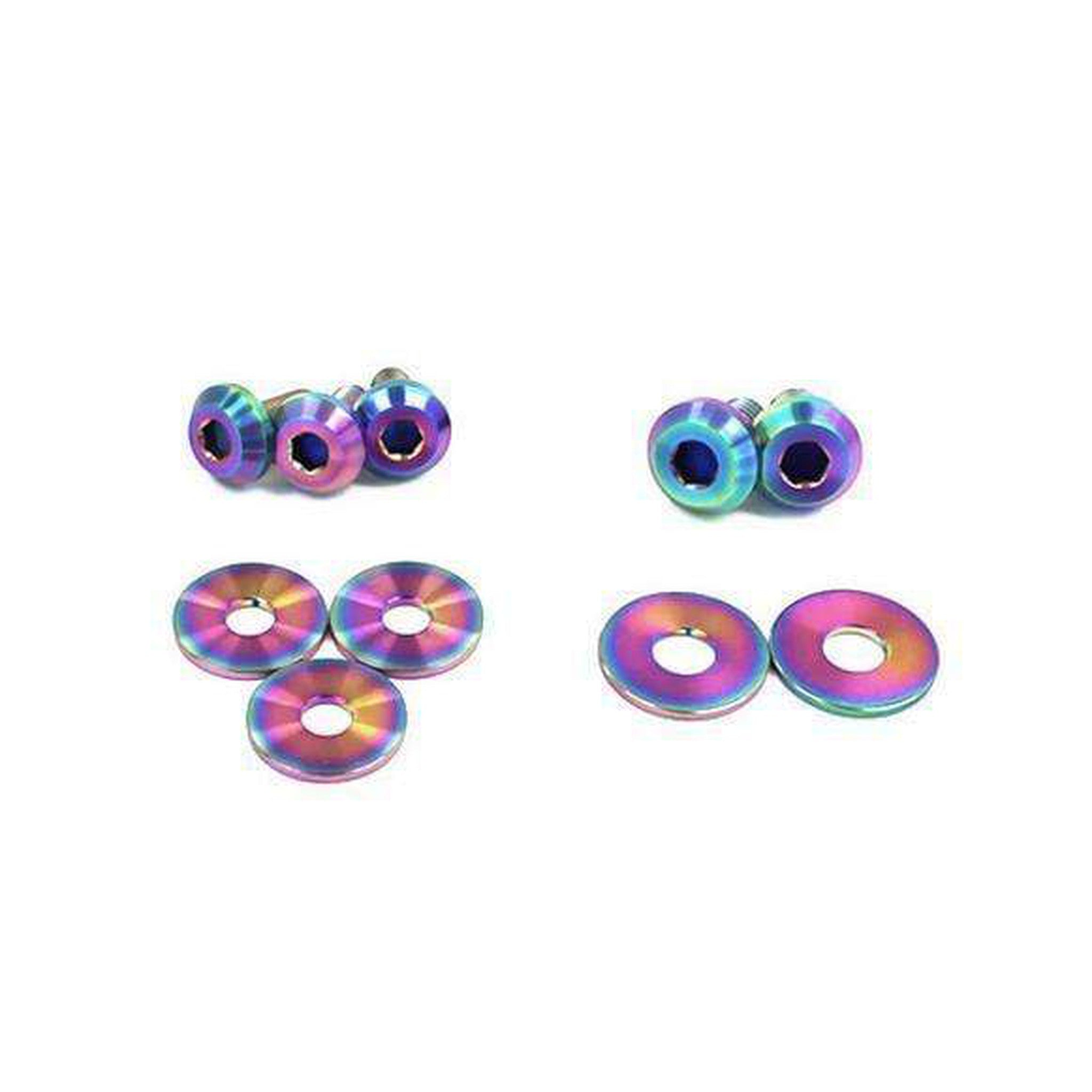 Dress Up Bolts Titanium 10pc Engine Kit Subaru WRX 2015-2021