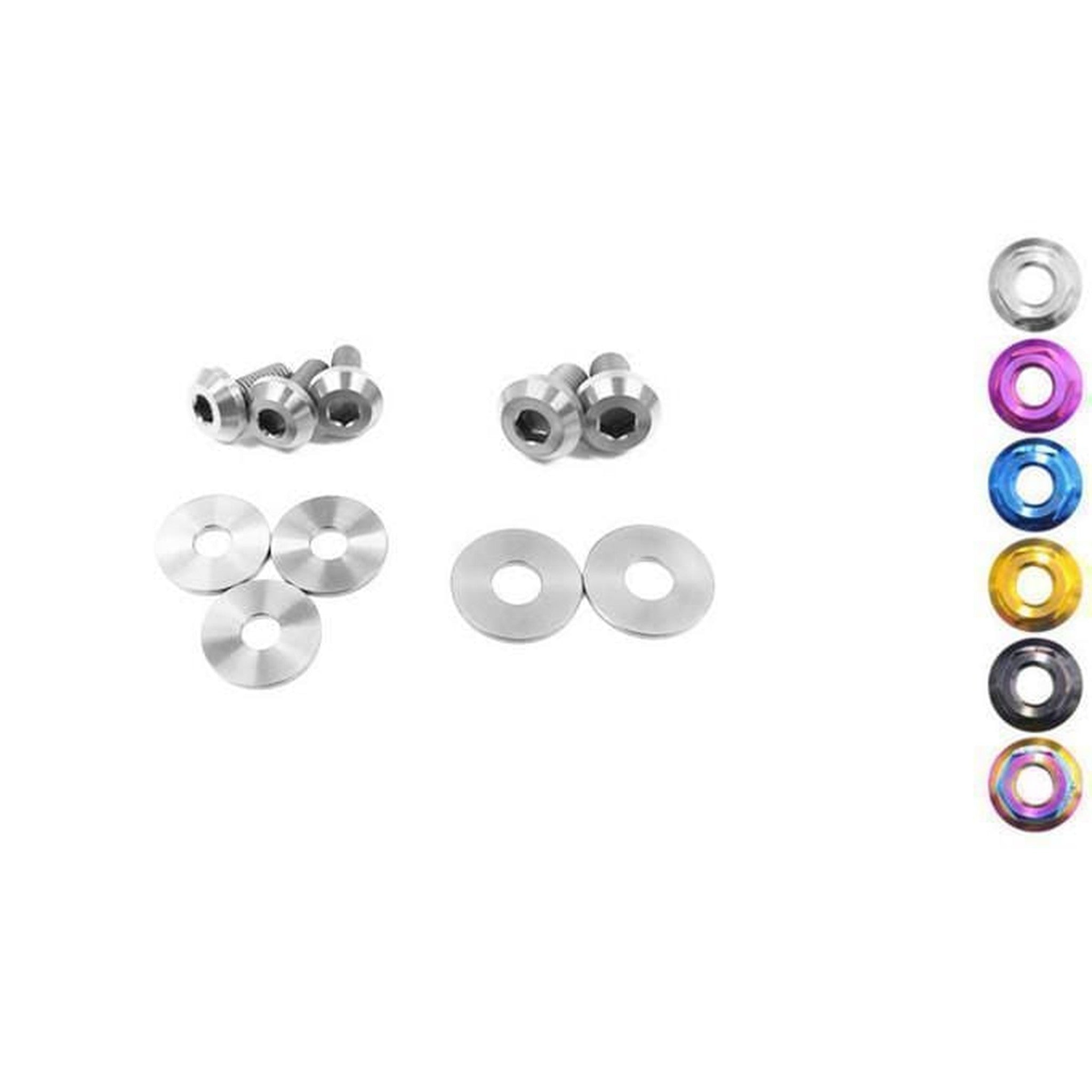 Dress Up Bolts Titanium 10pc Engine Kit Subaru WRX 2015-2021