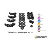 Dress Up Bolts Toyota Supra (1993-2002) MKIV Titanium Engine Bay Kit