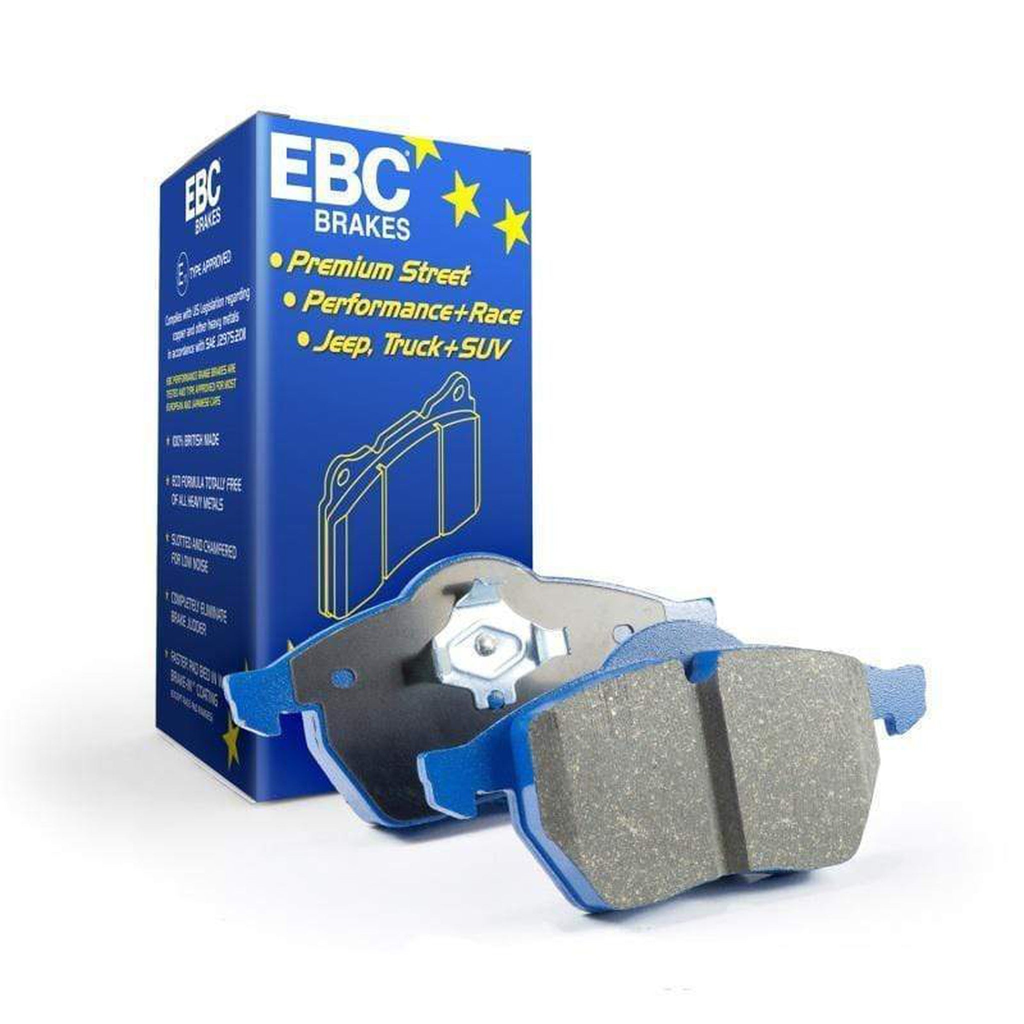 EBC Bluestuff Front Brake Pads Subaru WRX 2015-2021