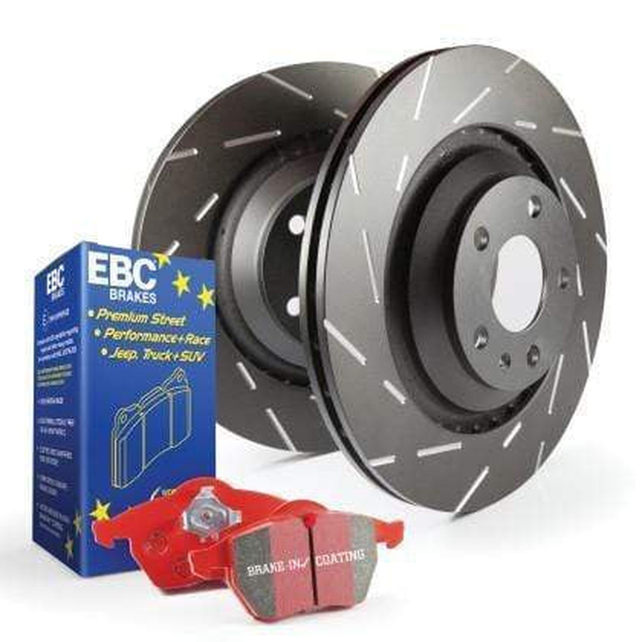EBC Front Slotted Brake Package Subaru XV Crosstrek 2013-2015