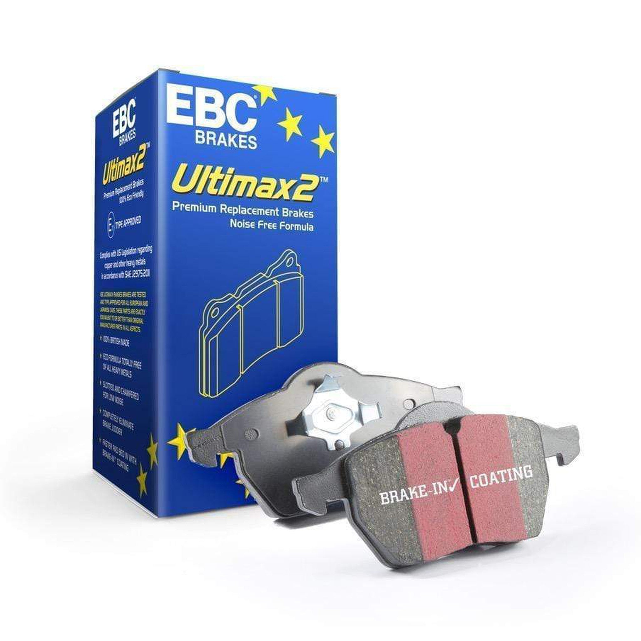 EBC Ultimax2 Replacement Front Brake Pads Subaru WRX 2015-2021 | UD1078