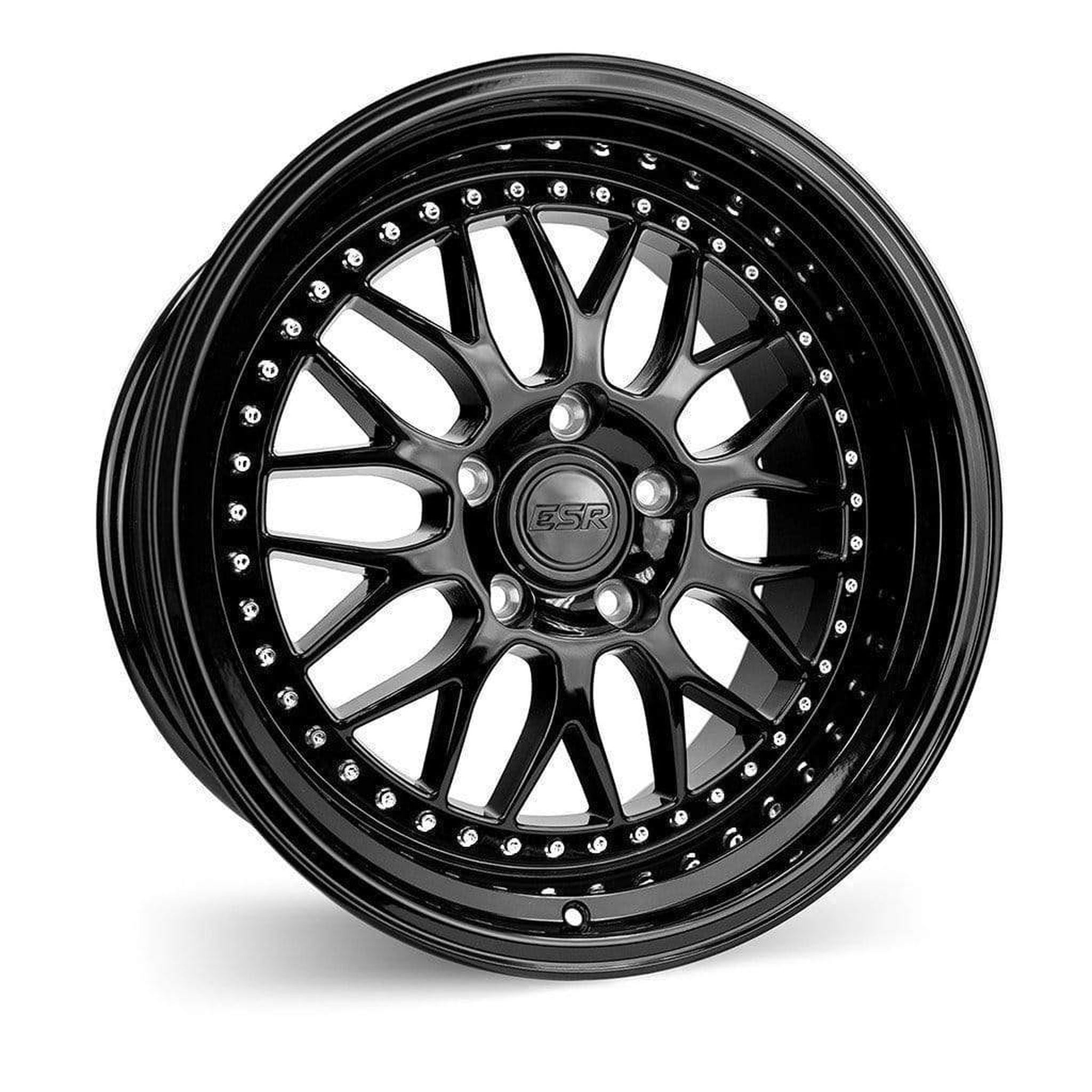 ESR 18x10.5 5x114.3 +22 73.1 Gloss Black SR01 Wheel