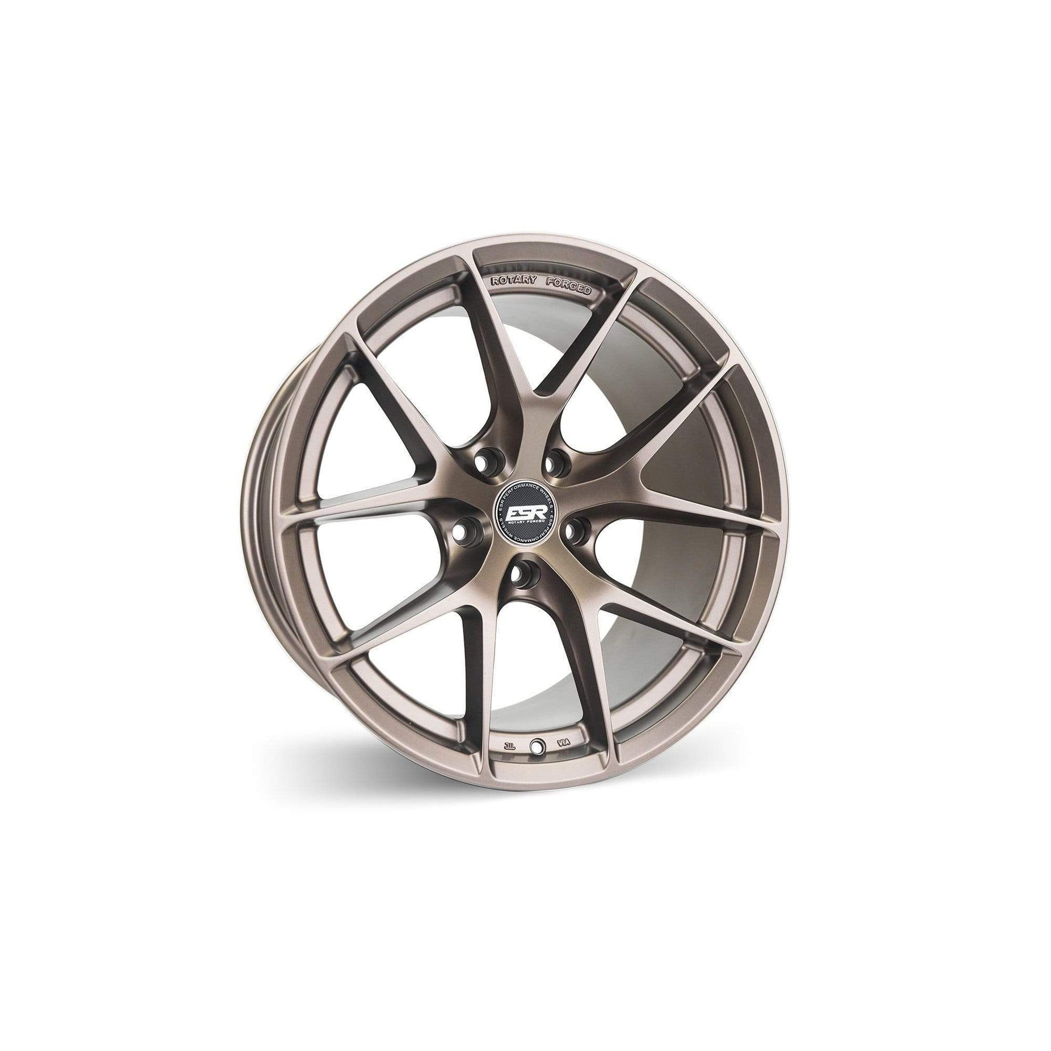 ESR 19x8.5 5x114.3 +30 73.1 Satin Bronze RF2 Wheel