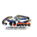 ETS Brushed Titanium Front Mount Intercooler Piping Kit 2004-2007 Subaru STI