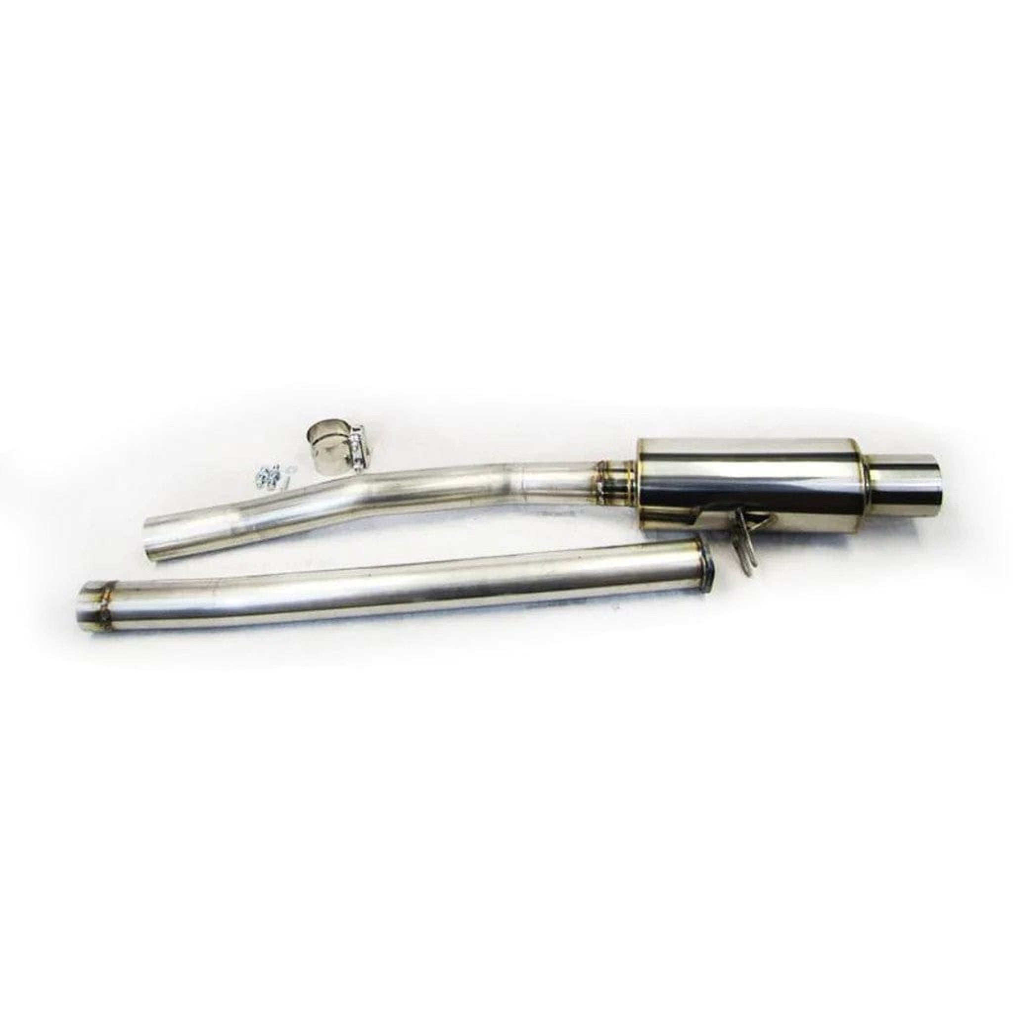 ETS Stainless Single Exit Cat Back Exhaust 2008-2015 Mitsubishi EVO X | 100-10-EXH-010
