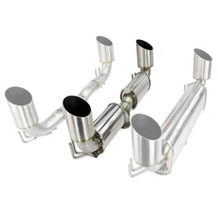 ETS V3 Dual Axle Back Exhaust 2008-2015 Mitsubishi EVO X | 100-10-EXH-014