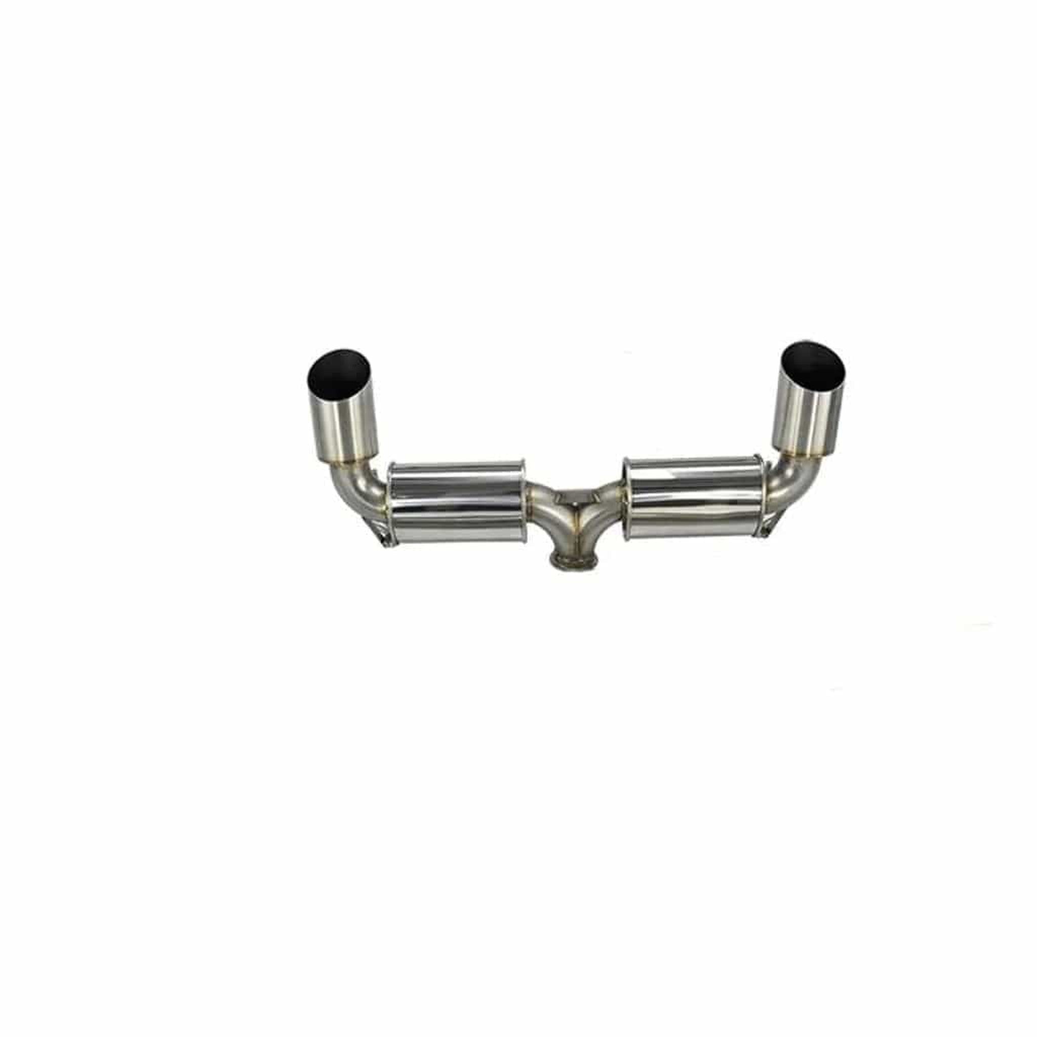 ETS V3 Dual Axle Back Exhaust 2008-2015 Mitsubishi EVO X | 100-10-EXH-014