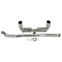 ETS V3 Dual Muffler Cat Back Exhaust 2008-2015 Mitsubishi EVO X | 100-10-EXH-008