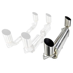 ETS V3 Quiet Axle Back Exhaust Mitsubishi EVO X 2008-2015