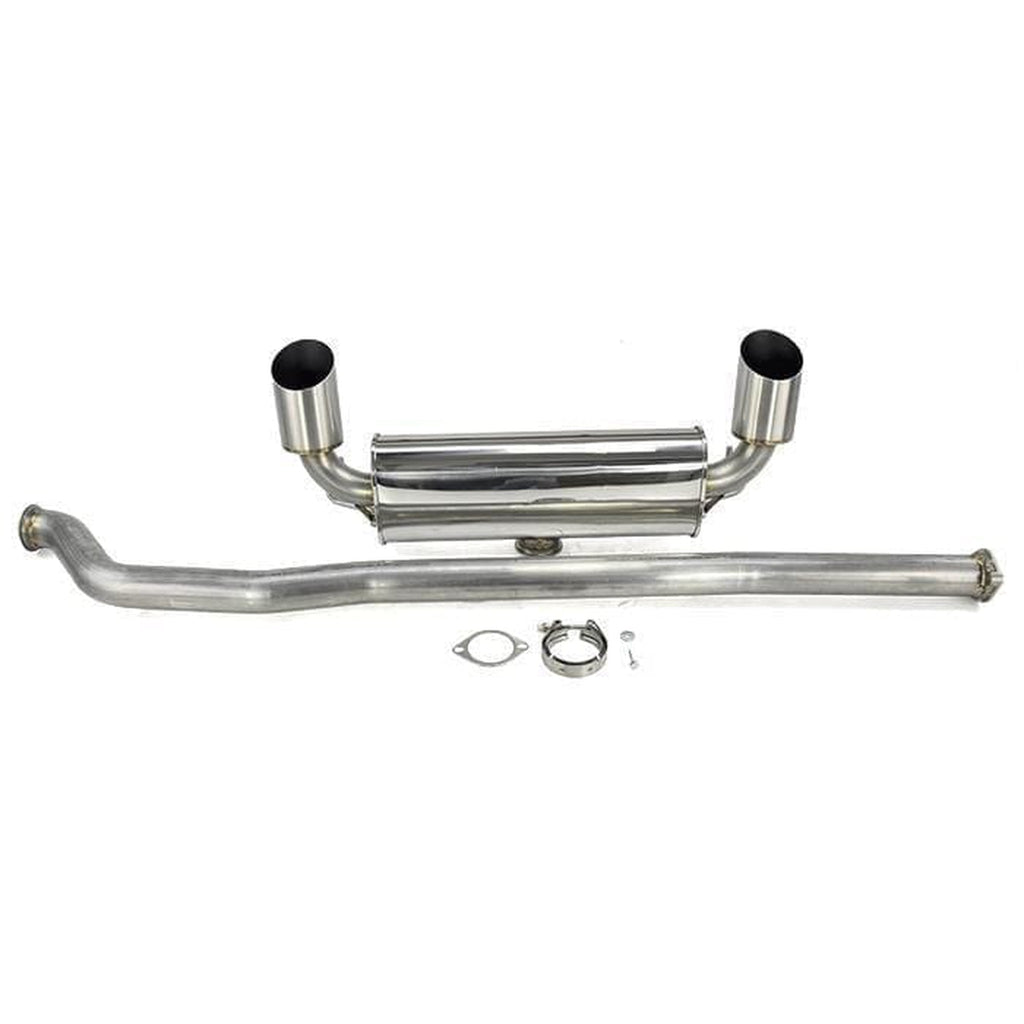 ETS V3 Quiet Cat Back Exhaust 20082015 Mitsubishi EVO X 10010EXH